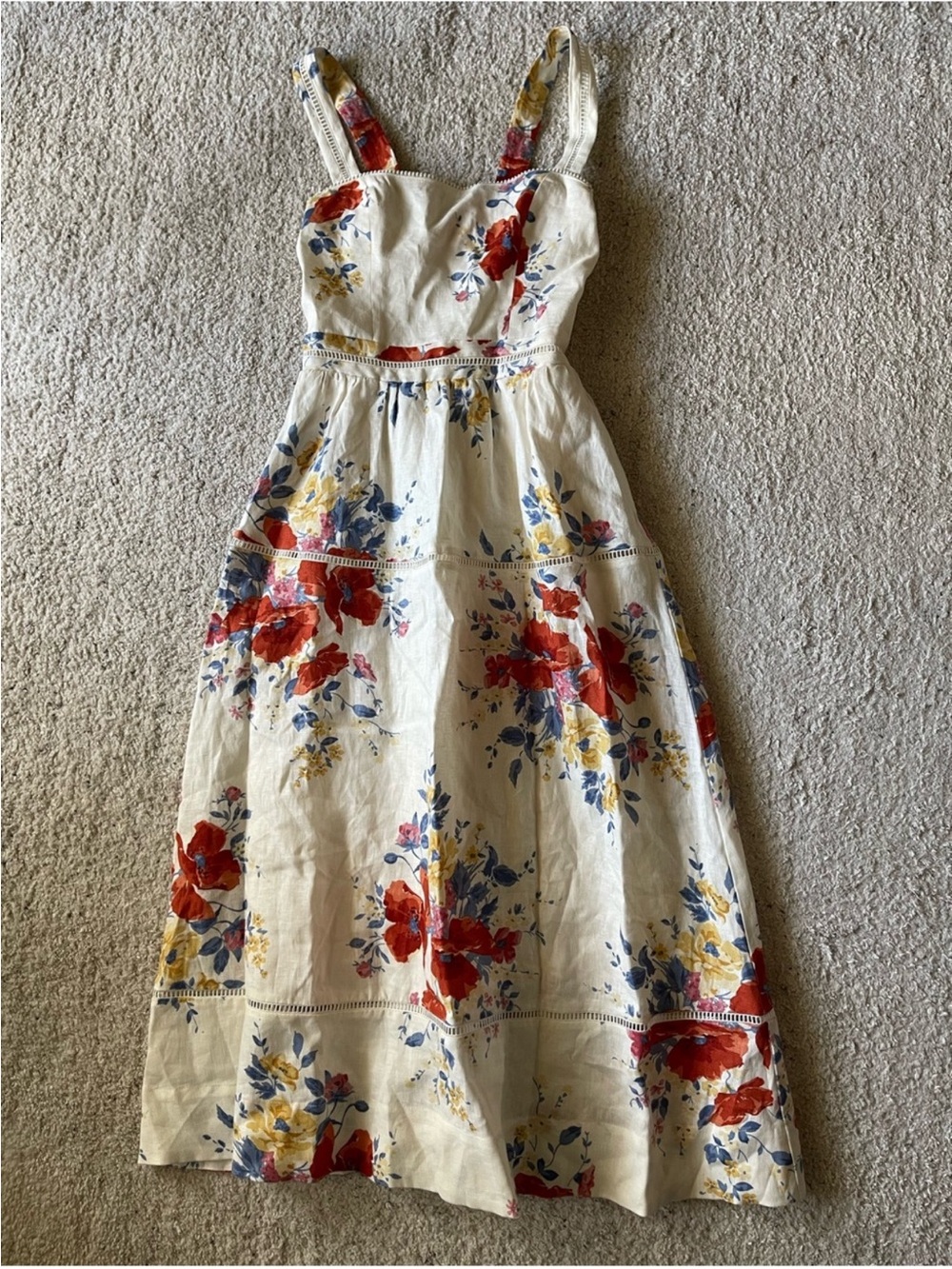 ✨NEW✨ Reformation Everett Linen Sun
Dress Midi in Soprano - Picture 3 of 7